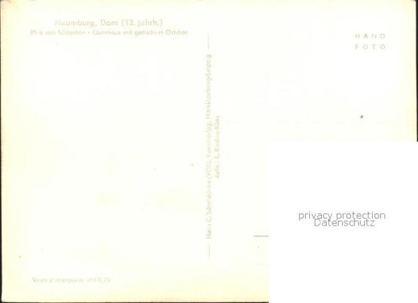 Naumburg Saale Dom Querhaus Ostchor – Bild 2