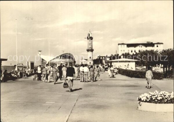 Warnemuende Ostseebad Konsum Gaststätte Teepott Promenade