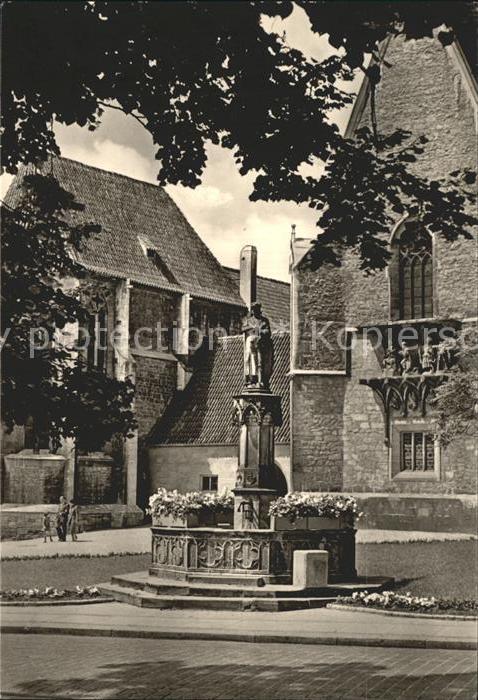 Naumburg Saale Ekkehardbrunnen Dreikönigskapelle
