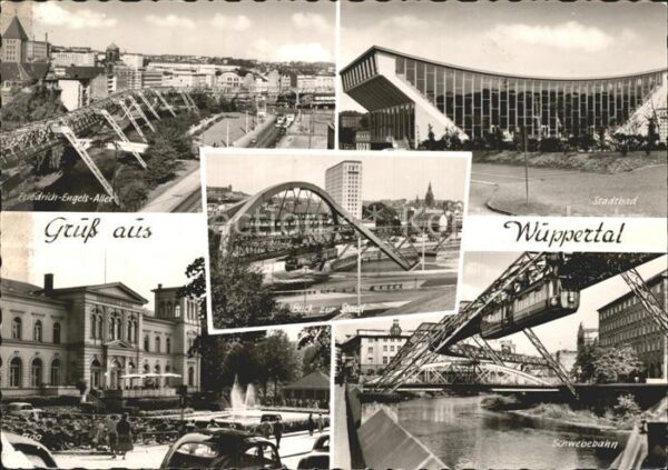 Wuppertal Stadtbad Schwebebahn Zoo