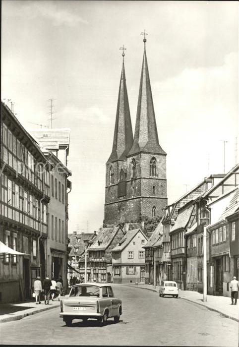 Quedlinburg Pölkenstrasse Nikolaikirche