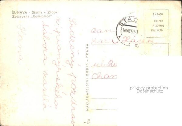 Stachy Susice Okres Pachatice Zotavovna Komsomol – Bild 2