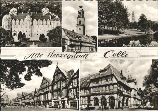 Celle Niedersachsen Schlosspark Stechbahn Zöllnerstrasse