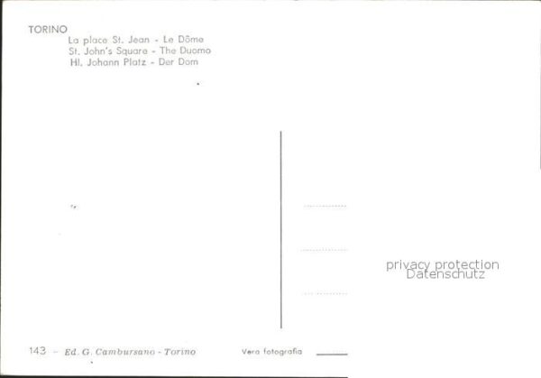 Torino St. Johann Platz Dom – Bild 2