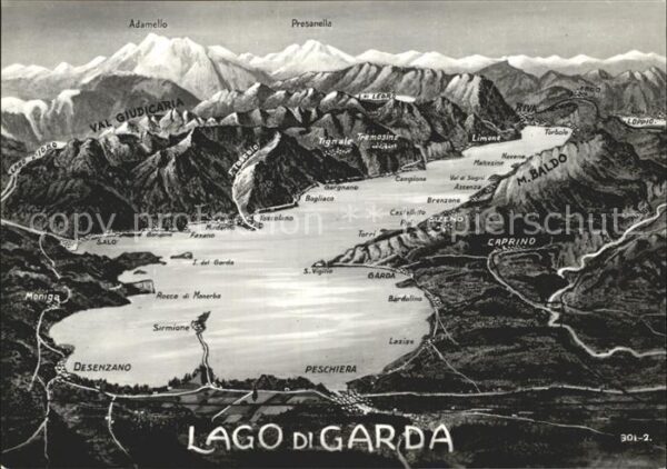 Lago di Garda Peschiera Desenzano Resanella
