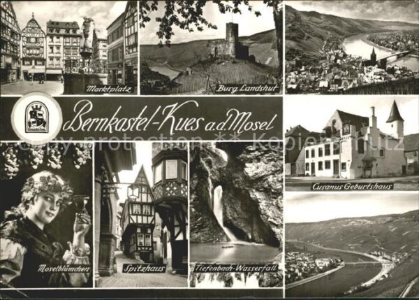 Bernkastel-Kues Spitzhaus Burg Landshut Marktplatz