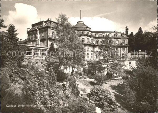 Buehl Baden Kurhaus Bühlerhöhe