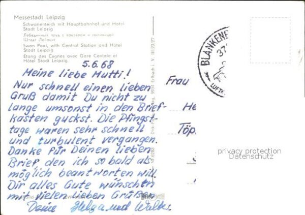 Leipzig Schwanenteich Hauptbahnhof Hotel Stadt – Bild 2