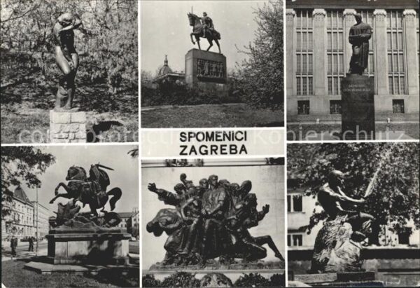 Zagreb Denkmale Spomenici