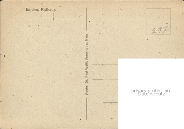 Emden Ostfriesland Rathaus – Bild 2