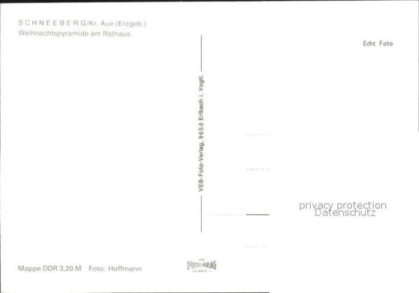 Schneeberg Erzgebirge Weihnachtspyramide Rathaus – Bild 2