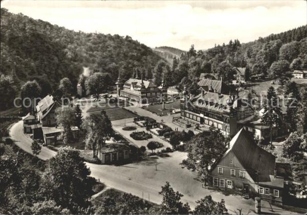 Alexisbad Harz Blick vom Friedensdenkmal