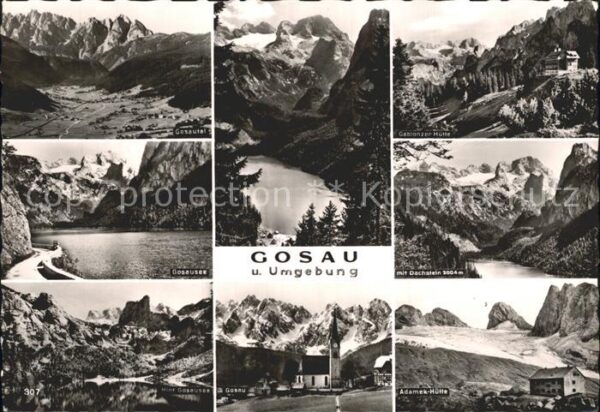 Gosau Oberoesterreich Dachstein Adamek-Hütte Gosausee