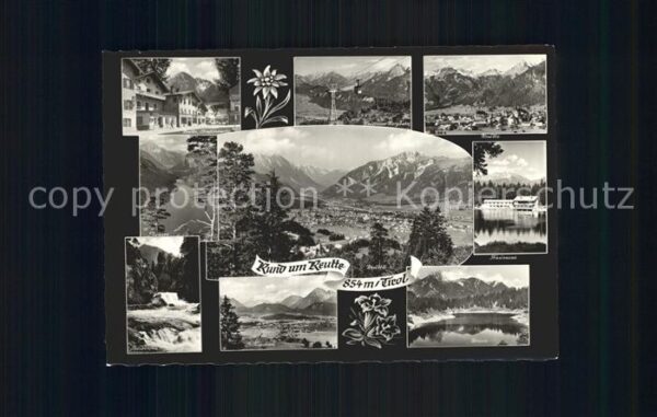 Reutte Tirol Plansee Stuibenfall Frauensee
