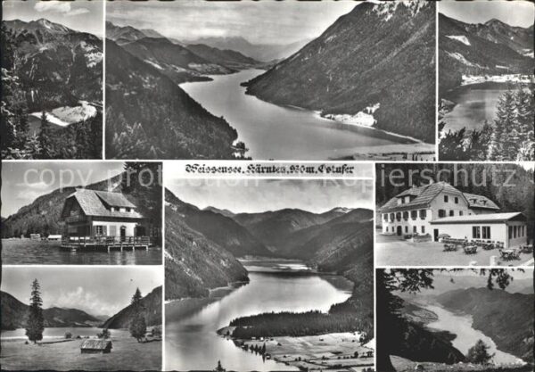 Weissensee Kaernten Gebäude