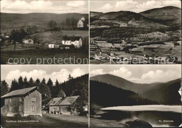 Drachselsried Oberried Kl. Arbersee Forsthaus Schareb