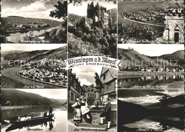 Winningen Mosel Alken Ruine Thurandt Weinhexenbrunnen B