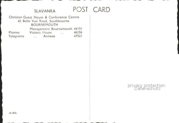 Bournemouth Slavanka Christian Guest House Conferen – Bild 2