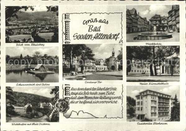 Bad Sooden-Allendorf Marktplatz Neues Kurmittelhaus Soodener