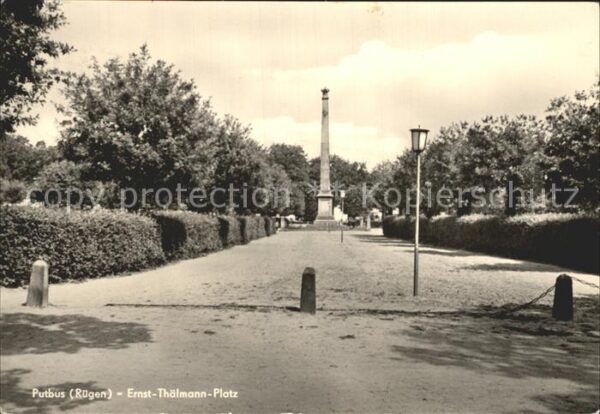 Putbus Ruegen Ernst-Thälmann-Platz