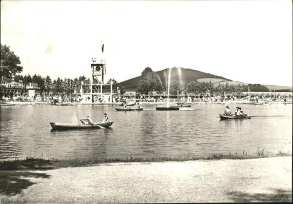 Grossschoenau Sachsen Waldstrandbad