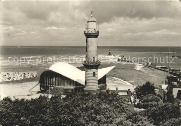 Warnemuende Ostseebad Hafeneinfahrt Fähre