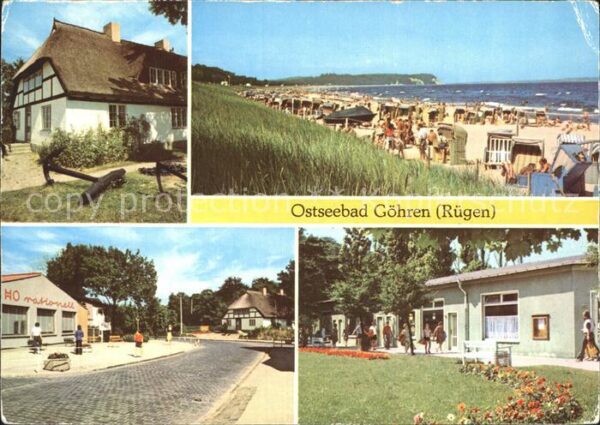 Goehren Ruegen Strand Mönchguter Heimatmuseum Einkaufz