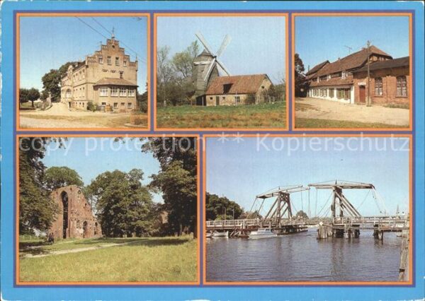 Greifswald Mecklenburg Vorpommern Wrangelsburg Kinderheim Maksim Gorkij T