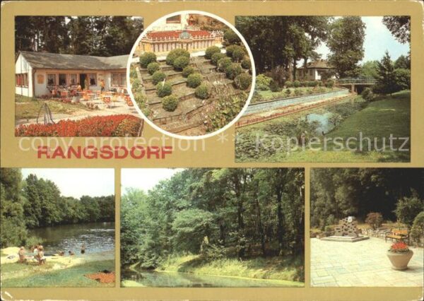 Rangsdorf Eis-Cafe Reni Schloss Sanssouci Nymphen