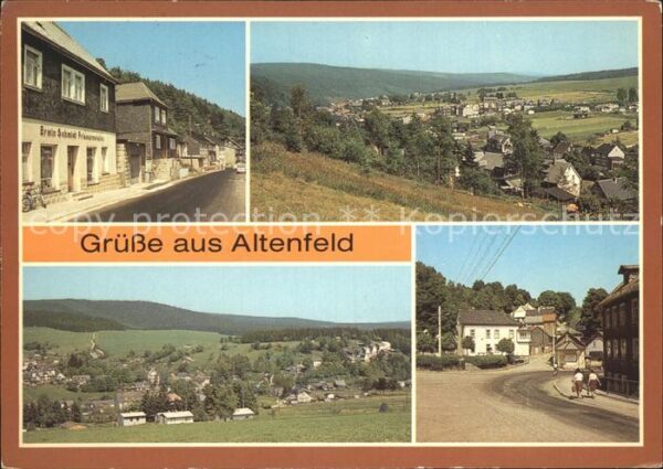 Altenfeld Thueringen Grundstrasse Markt