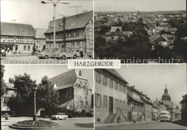Harzgerode Markt Schloss Oberstrasse