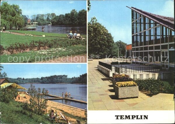 Templin Ratsteich Badestrand Lübbesee HOG Bürge