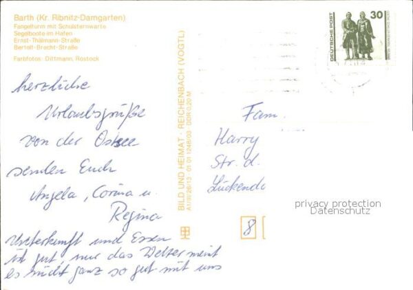 Barth Fangelturm Schulsternwarte Ernst-Thälma – Bild 2