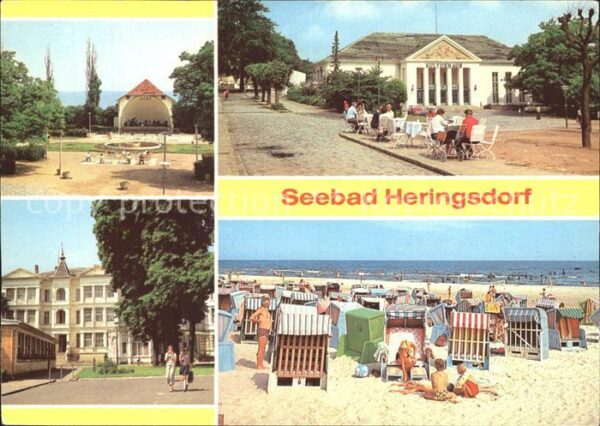 Heringsdorf Ostseebad Usedom Konzertplatz Kulturhaus FDGB-Erholungsh