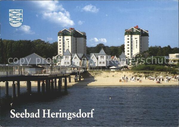 Heringsdorf Ostseebad Usedom Seebrücke Strand Hotel