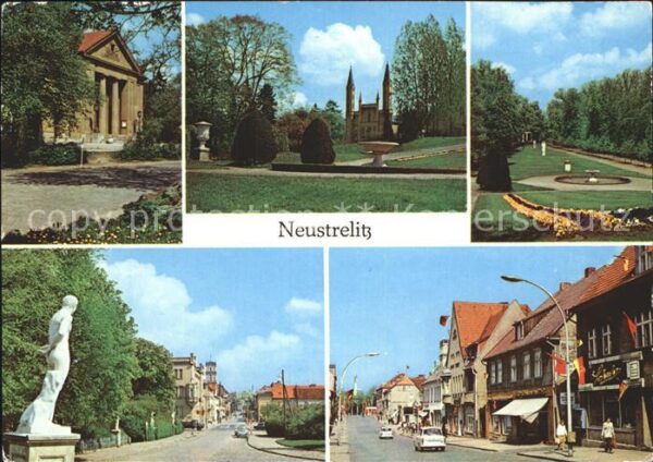 Neustrelitz Friedrich-Wolf-Theater Stadtpark Gutenb