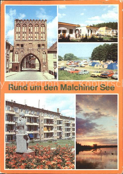 Malchin Demmin See Steintor Basedow Bungalowsiedlung C