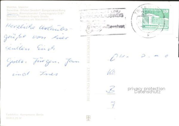 Malchin Demmin See Steintor Basedow Bungalowsiedlung C – Bild 2