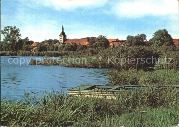 Loitz Vorpommern Boot Kirche