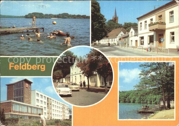 Feldberg Mecklenburg Haussee Fürstenberger Strasse Erholungs