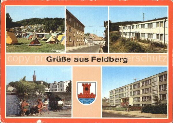 Feldberg Mecklenburg Campingplatz Hüttenberg Erholungsheim H
