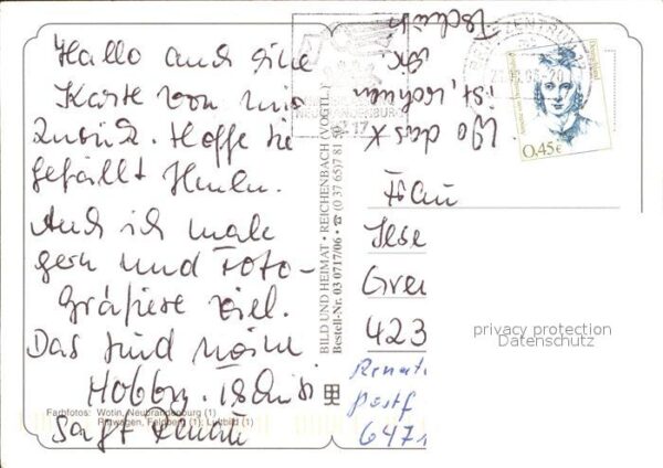 Feldberg Mecklenburg Fliegeraufnahme Boot – Bild 2