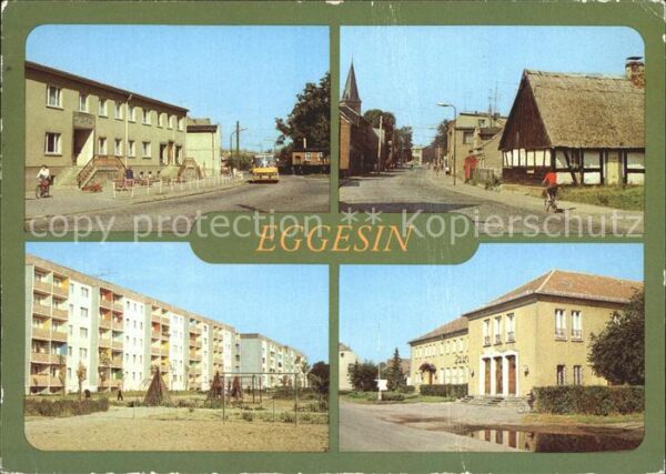 Eggesin Rathaus Strasse der Freundschaft Hotel