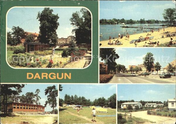 Dargun Mecklenburg-Vorpommern Heimattierpark Strandbad Schlossstrasse