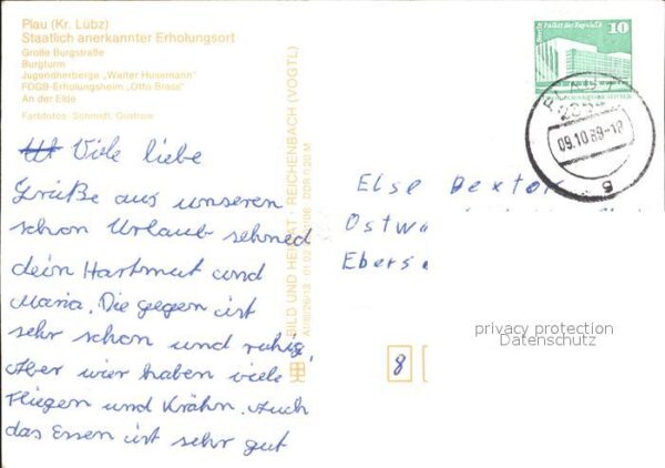 Plau See Grosse Burgstrasse Burgturm Jugendherbe – Bild 2