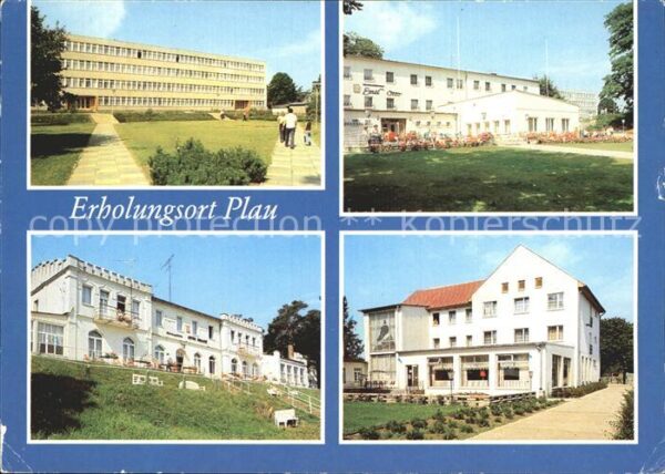 Plau See Erholungsheime Emil Otto Bettenhaus Ott