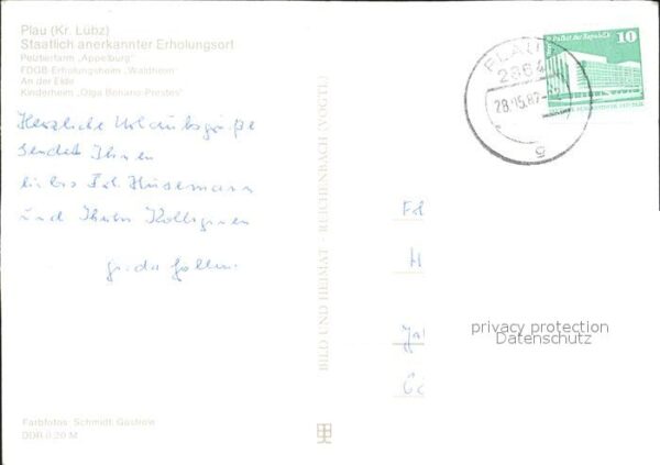 Plau See Pelztierfarm Appelburg Waldheim An der – Bild 2