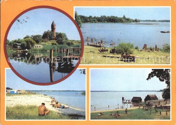 Luebz Dobbertin-See Karow Campingplatz Goldbe