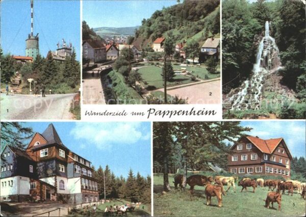 Pappenheim Thueringen Grosser Inselsberg Spiessberghaus Bergh