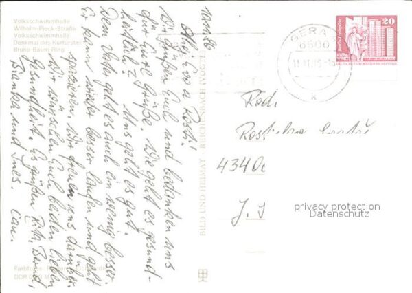 Rathenow Volksschwimmhalle Wilhelm-Pieck-Strasse – Bild 2